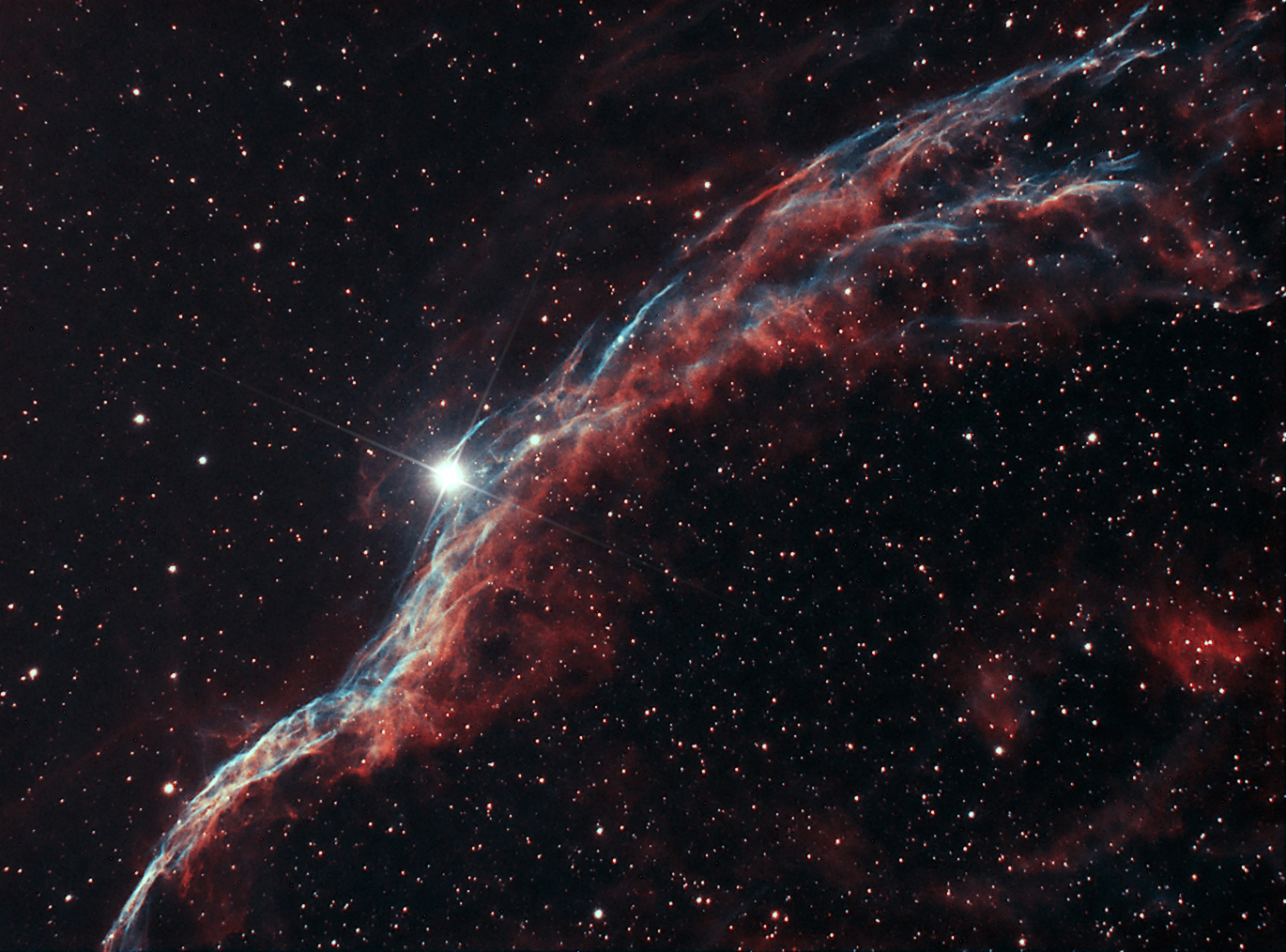 NGC6960, Danny Williams Atik 314L WO FLT98 Ashby-de la Zouch ...